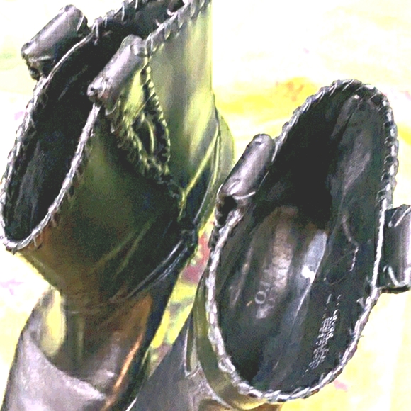 FRANCO SARTO LEVEE BLK BOOTIE SZ 7 - Picture 4 of 10